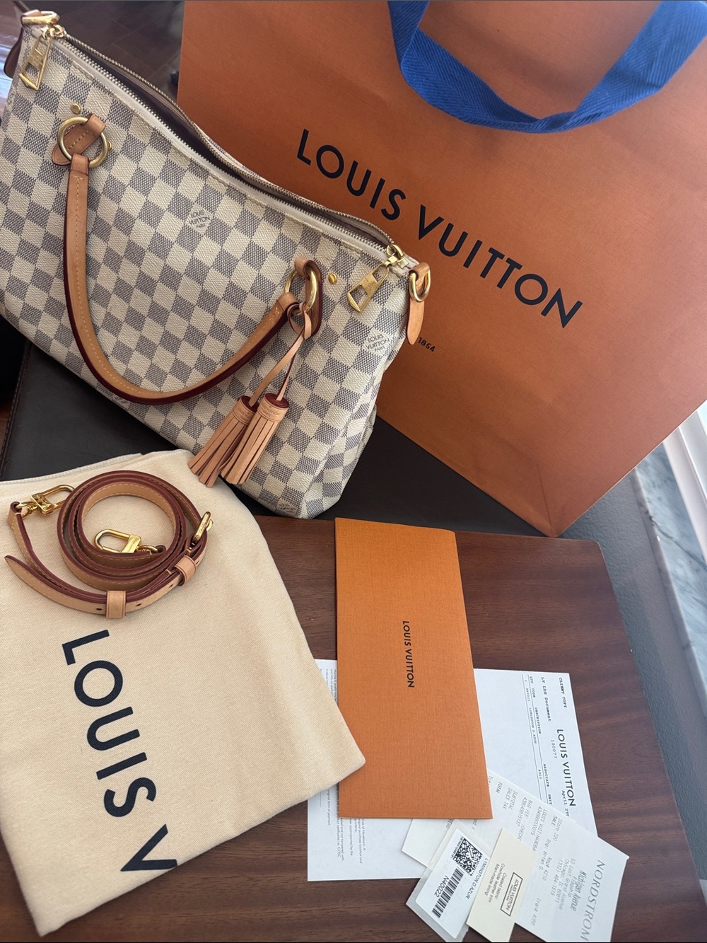 Louis Vuitton Lymington Damier Azure